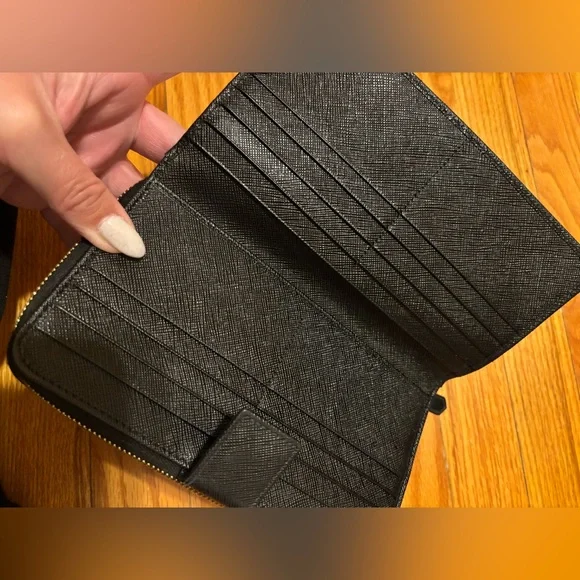 Authentic Black Prada Wallet